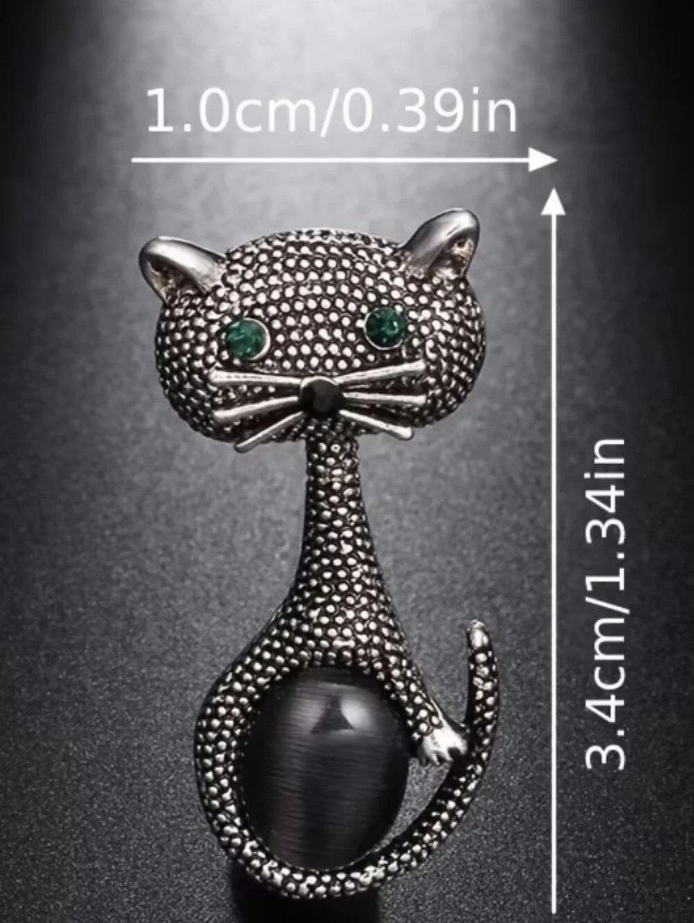 Kitty Cat Tiny Brooch NEW